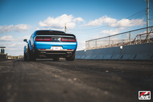 Load image into Gallery viewer, AWE Tuning 2015+ Dodge Challenger 6.4L/6.2L SC Track Edition Exhaust - Quad Chrome Silver Tips