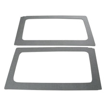 Load image into Gallery viewer, DEI 11-18 Jeep Wrangler JK 2-Door Boom Mat Rear Side Window Trim - 2 Piece - Gray