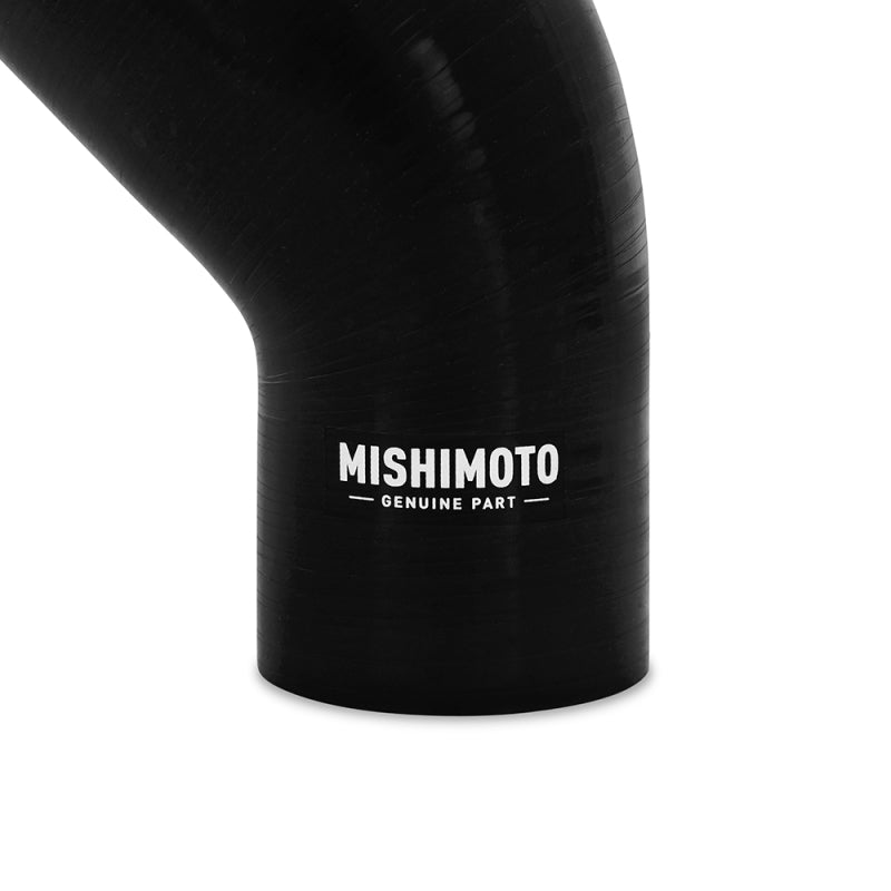 Mishimoto Silicone Reducer Coupler 45 Degree 2.25in to 3in - Black