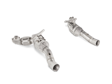 Load image into Gallery viewer, Akrapovic 16-17 Ferrari 488 GTB/488 Spyder Link Pipe Set w/ Cat (SS)