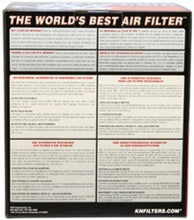 Load image into Gallery viewer, K&amp;N Round Tapered Universal Air Filter 4in Flange ID x 5.375 Base OD x 4in Top OD x 6.5in H