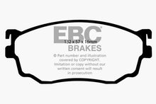 Load image into Gallery viewer, EBC 03-04 Mazda Protege 2.0 Turbo (Mazdaspeed) Ultimax2 Front Brake Pads