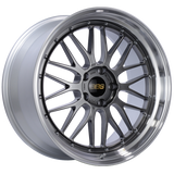 BBS LM 20x10 5x120 ET33 Diamond Black Center Diamond Cut Lip Wheel -82mm PFS/Clip Required