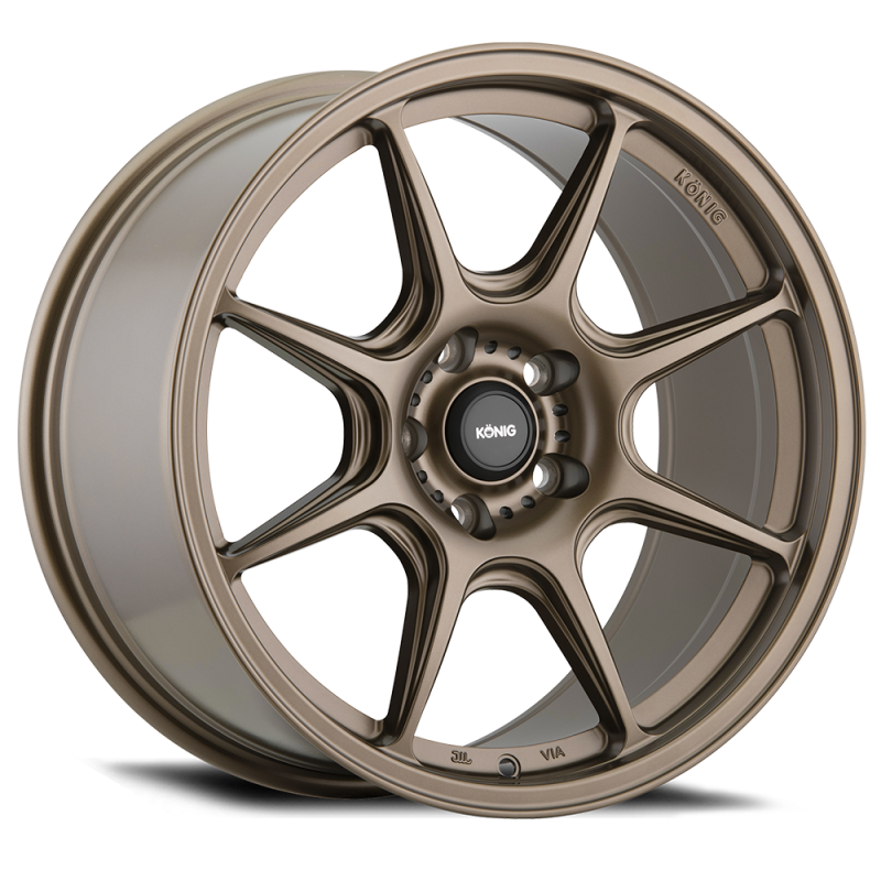 Konig Lockout 18x8.5 5x114.3 ET35 Matte Bronze