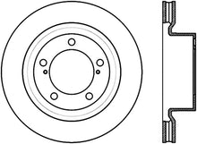 Load image into Gallery viewer, StopTech Sport Slot 08-12 Toyota Sequoia / 07-12 Tundra Slotted Right Front CRYO Rotor