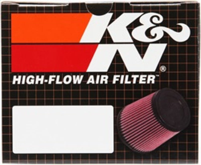 K&N Filter Universal Rubber Filter Oval Tapered 4in Base O/S L x 3.5in Top O/S L x 2.75in H