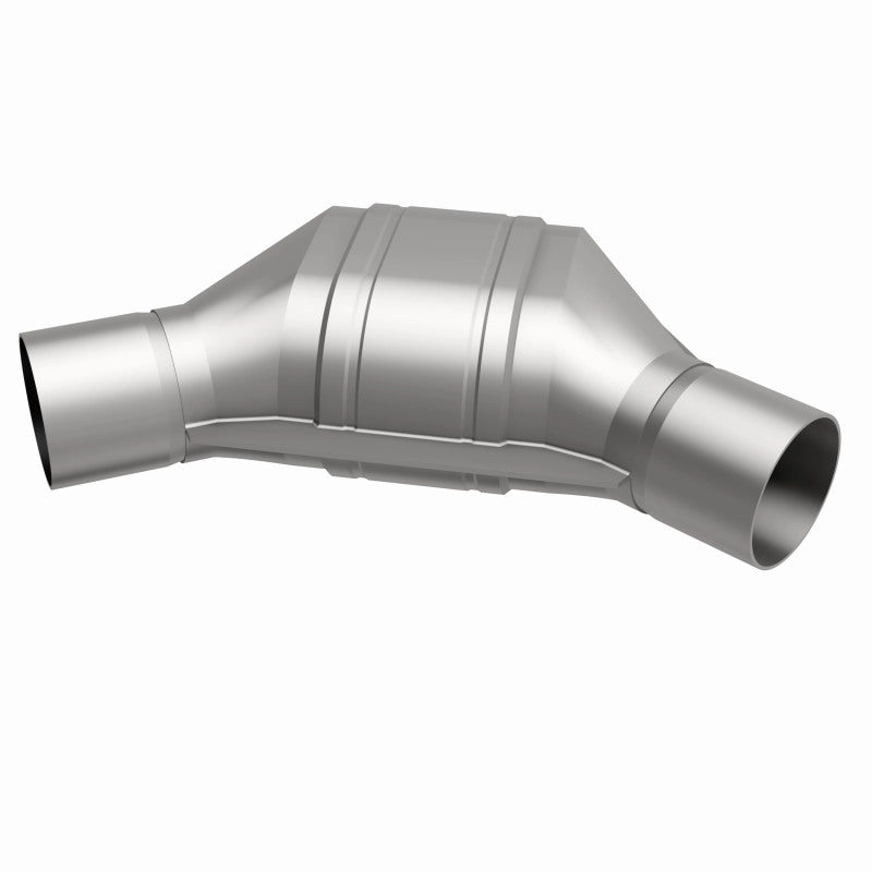 MagnaFlow Conv Universal 2.25 Angled In/Out Front CA