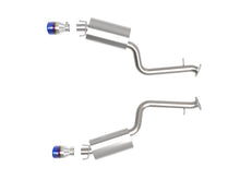 Load image into Gallery viewer, aFe Lexus IS350 14-22 V6-3.5L Takeda Axle-Back Exhaust System- Blue Tip