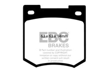 Load image into Gallery viewer, EBC 67-70 Ford Cortina 1.6 Greenstuff Front Brake Pads