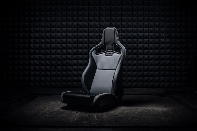 Recaro Cross Sportster ORV Driver Seat - Black Vinyl/Grey Vinyl