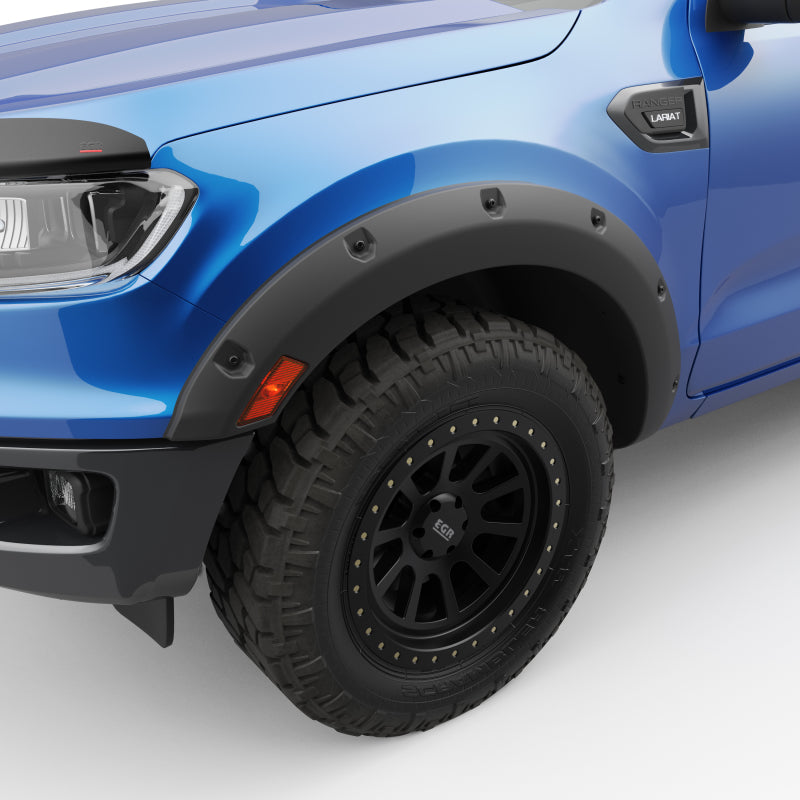 EGR 19-22 Ford Ranger Traditional Bolt-On Look Fender Flares With Black-Out Bolt Kit Set Of 4