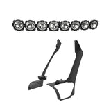 KC HiLiTES 21+ Jeep Wrangler 4xe Gravity LED Pro6 - 50in Light Bar Kit (Light Bar + Overhead Mount)