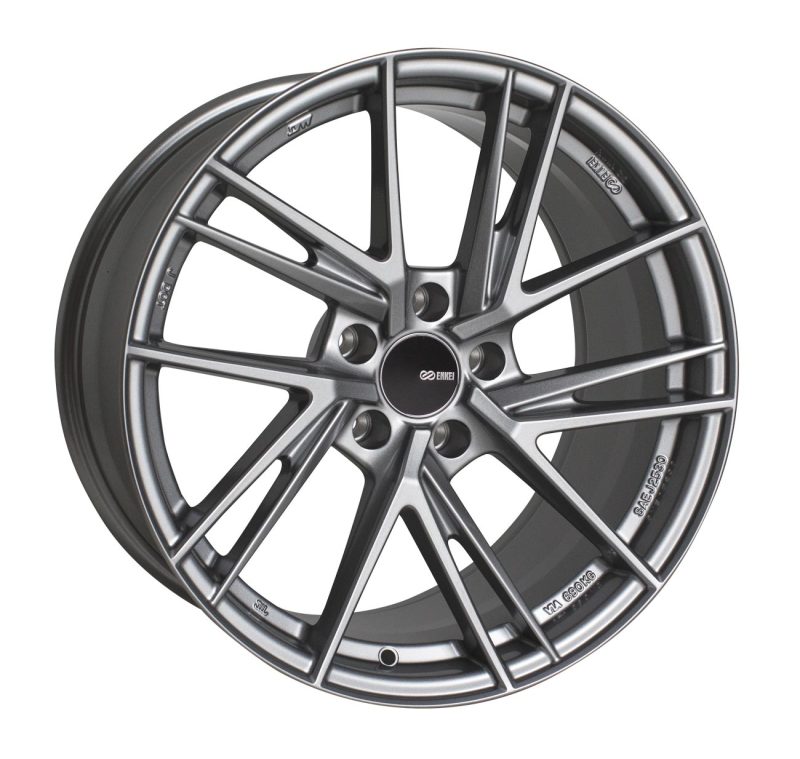 Enkei TD5 17x8 5x114.3 35mm Offset 72.6mm Bore Storm Gray Wheel