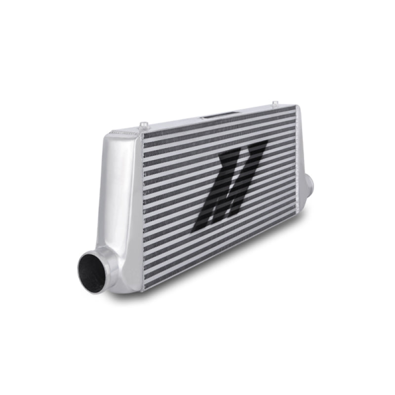 Mishimoto Universal Silver R Line Intercooler Overall Size: 31x12x4 Core Size: 24x12x4 Inlet / Outle