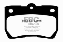 Load image into Gallery viewer, EBC 06-07 Lexus GS300 3.0 Ultimax2 Rear Brake Pads