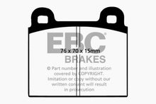 Load image into Gallery viewer, EBC 68-72 Alfa Romeo 1750 1.75 Ultimax2 Front Brake Pads