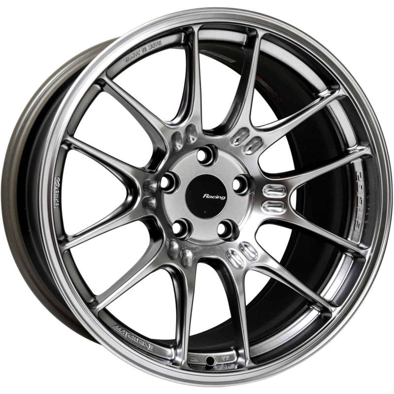 Enkei GTC02 18x9.5 5x120 45mm Offset 72.5mm Bore Hyper Silver Wheel