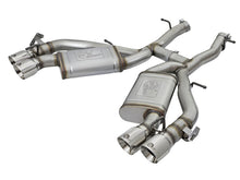 Load image into Gallery viewer, aFe MACHForce XP 3in 304 SS Axle-Back Dual Exhaust (NPP) w/ Polished Tips 16-17 Camro SS V8-6.2L