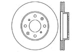 StopTech 96-00 Honda Civic DX/HX Coupe/90-00 Civic DX/LX Sedan Slotted & Drilled Left Front Rotor