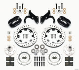 Wilwood Forged Dynalite Front Kit 12.19in Drilled 69-70 Impala Drum/Disc 69-82 Vette