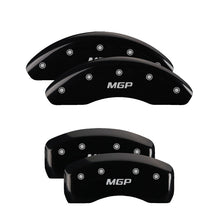 Load image into Gallery viewer, MGP 4 Caliper Covers Engraved Front &amp; Rear i-Vtec Black finish silver ch