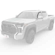 Load image into Gallery viewer, EGR 2022+ Toyota Tundra In-Channel Window Visors Front/Rear Set Matte Black