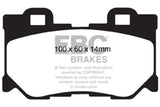 EBC 08-15 Infiniti G37 3.7 Greenstuff Rear Brake Pads