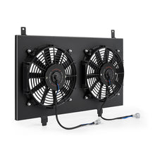 Load image into Gallery viewer, Mishimoto 03-06 Nissan 350Z Aluminum Fan Shroud Black