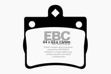 Load image into Gallery viewer, EBC 95-97 Mercedes-Benz C220 (W202) 2.2 (Single Pin Rear) Ultimax2 Rear Brake Pads