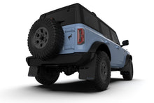 Load image into Gallery viewer, Rally Armor 21-25 Ford Bronco (Steel Bmpr + RR- NO Rptr/Sprt) Blk Mud Flap w/Cy Orange Logo