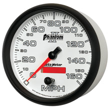 Load image into Gallery viewer, Autometer Phantom II 5in Electrical Programmable Speedometer 150MPH