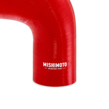 Load image into Gallery viewer, Mishimoto Silicone Reducer Coupler 90 Degree 2in to 2.25in - Red