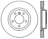 StopTech 95-99 BMW M3 E36 / 98-02 Z3 M Series Front Right Cryo Sport Slotted Rotor