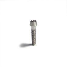 Load image into Gallery viewer, Ticon Industries Titanium Screw Taper Socket Cap M5x25x.8TP 4mm Allen Head