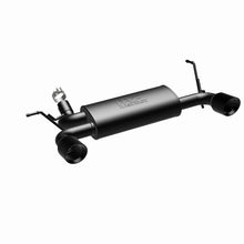 Load image into Gallery viewer, MagnaFlow 07-17 Jeep Wrangler JK 3.8/3.6L Dual Split Rear Exit Black Axle-Back Exhaust