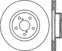 Load image into Gallery viewer, StopTech Power Slot 05-08 STi (5x114.3) CRYO Front Left Rotor