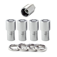 Load image into Gallery viewer, McGard Wheel Lock Nut Set - 4pk. (Long Shank Seat) 1/2-20 / 13/16 Hex / 1.75in. Length - Chrome