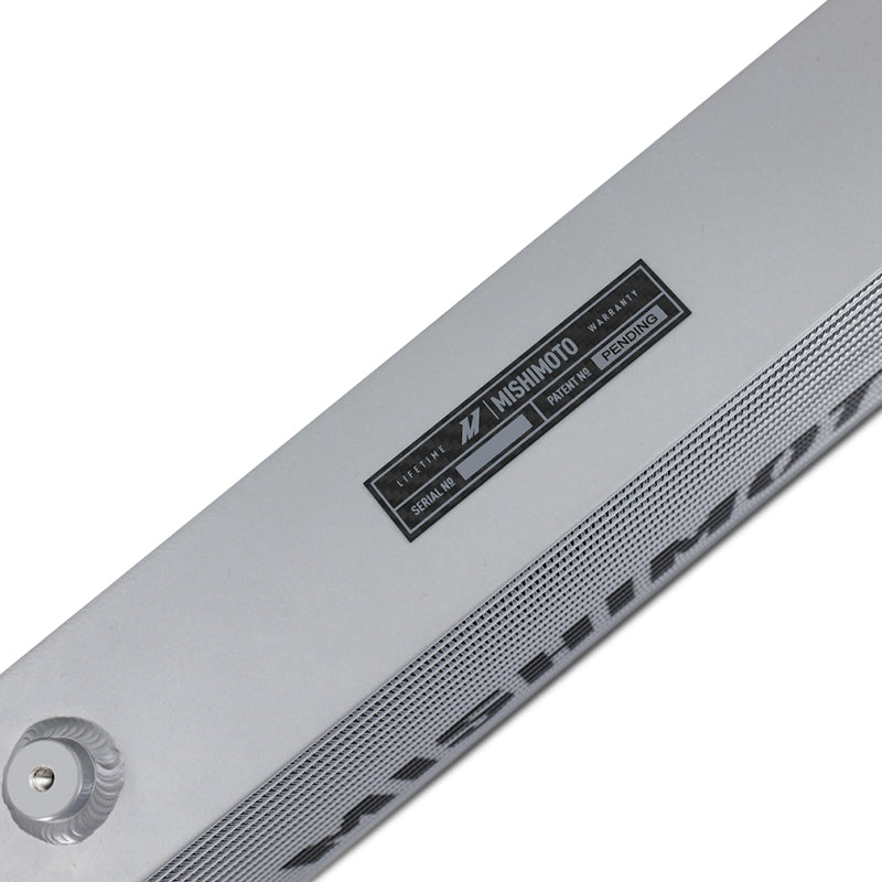 Mishimoto Universal Carbon Fiber Intercooler - Matte Tanks - 450mm Silver Core - C-Flow - C V-Band