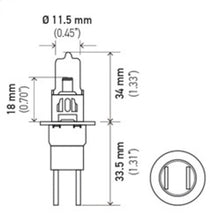 Load image into Gallery viewer, Hella Bulb H3C 12V 55W Xen Wht Xb (2)