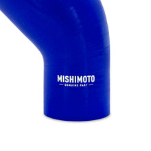 Load image into Gallery viewer, Mishimoto Silicone Reducer Coupler 45 Degree 3in to 3.75in - Blue