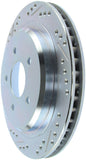 StopTech Select Sport Drilled & Slotted Rotor - Rear Right