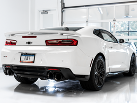 AWE Tuning 16-24 Chevy Camaro SS Non-Res Cat-Back Exhaust -Touring Edition (Quad Diamond Black Tips)