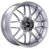 BBS RS-GT 20x8.5 5x120 ET15 Diamond Silver Center Diamond Cut Lip Wheel -82mm PFS/Clip Required