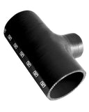 Turbosmart Hose Tee 2.50in ID 1.5in Spout - Black