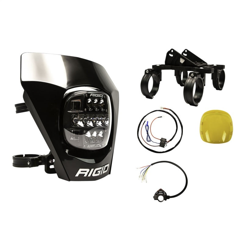 Rigid Industries Adapt XE LED Moto Kit - Black