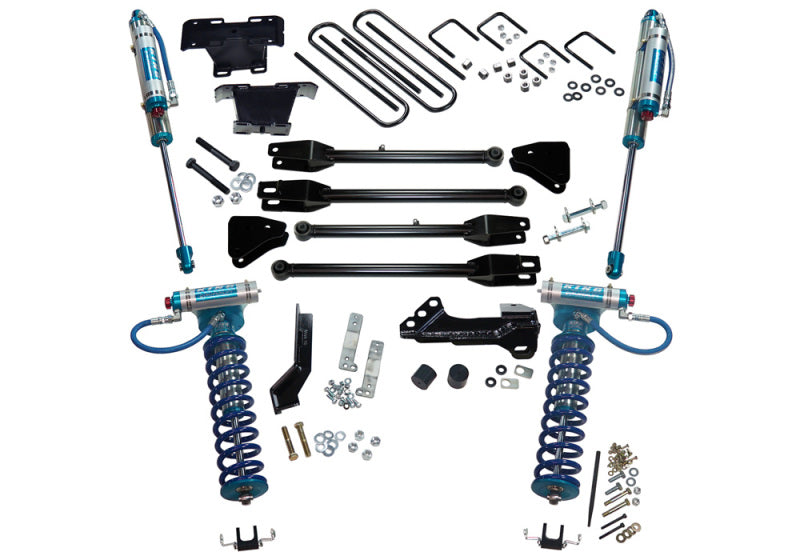 Superlift 17-19 Ford F-250 SD 4WD 4in Lift Kit w/4-Link King Front Coilovers/Rear Reservoir Shocks