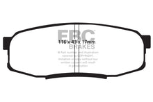 Load image into Gallery viewer, EBC 08-21 Toyota Land Cruiser 5.7L (150mm PCD) Bluestuff Brake Pads