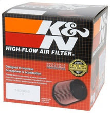 Load image into Gallery viewer, K&amp;N Filter Universal Rubber Filter 3 Inch Flange 6 inch Base 4 inch Top 5 inch Height