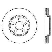 Load image into Gallery viewer, StopTech 03-09 Lincoln Town Car / 03-09 Mercury Grand Marquis Front Left Slotted &amp; Drilled Rotor