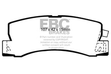 Load image into Gallery viewer, EBC 90-91 Lexus ES250 2.5 Redstuff Rear Brake Pads